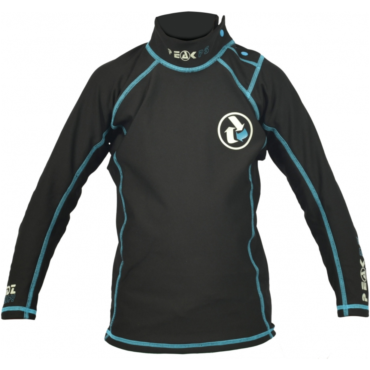 2026 Peak PS Junior Kidz Thermal Rash Vest 26KTR - Black